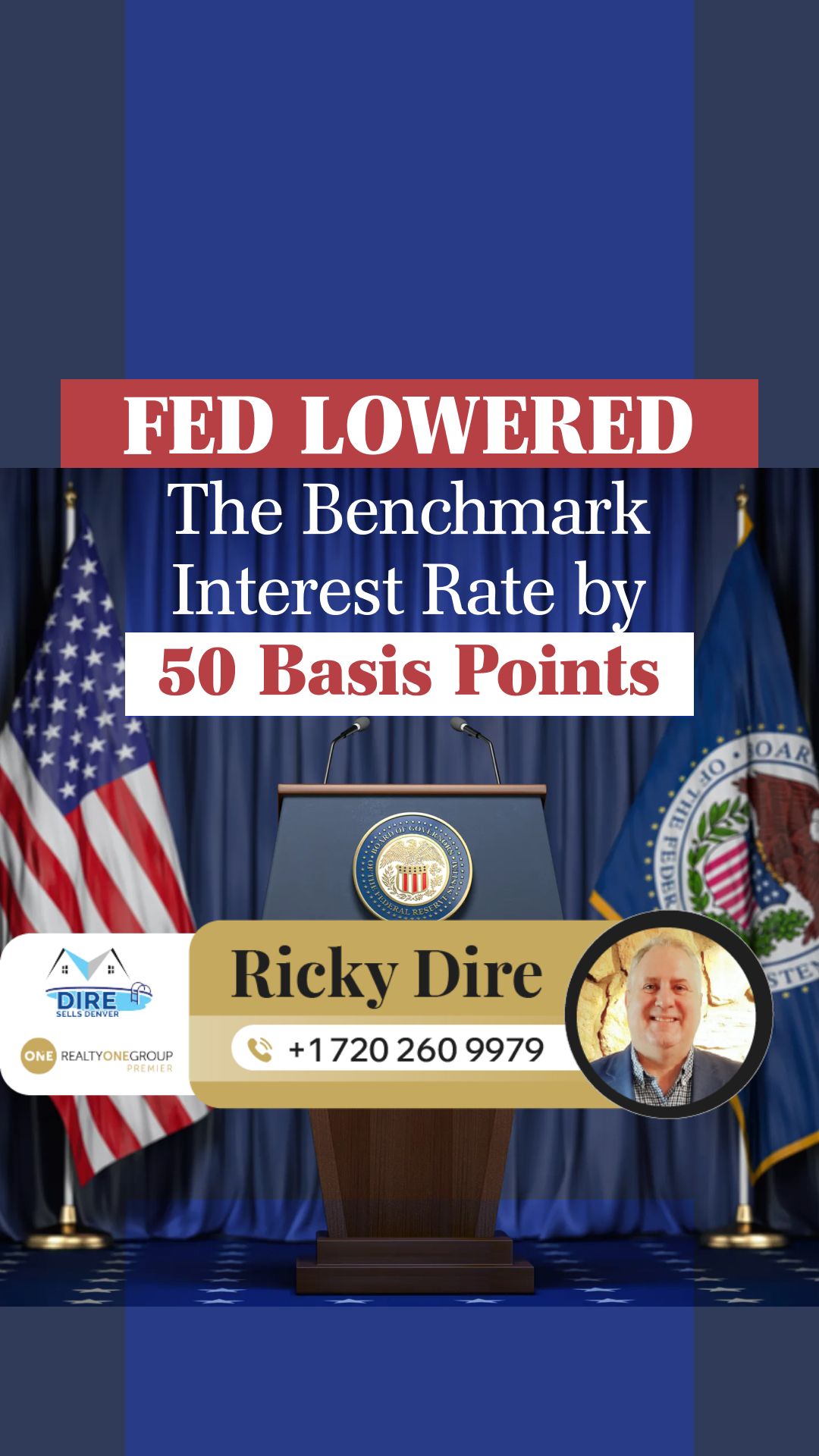 Fed Lowered the Benchmark Interest Rate by 50 Basis Points